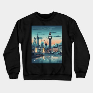 London, England, Big Ben, Travel Print, Travel Wall Art, Travel Home Décor, Travel Gift Art Crewneck Sweatshirt